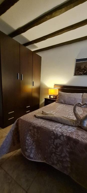 Postel nebo postele na pokoji v ubytování CA.MARCELA. 200 metros del mar.
