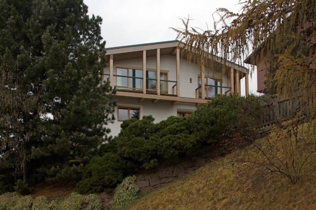 Vonkajšia záhrada v ubytovaní Residence Larciunei
