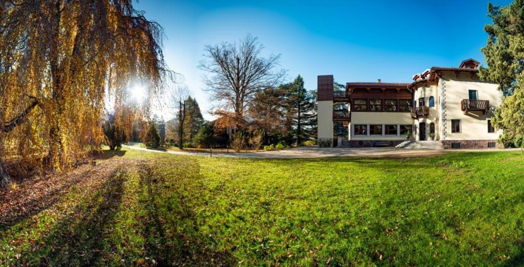 Zahrada ubytování B&B Villa Cavallier