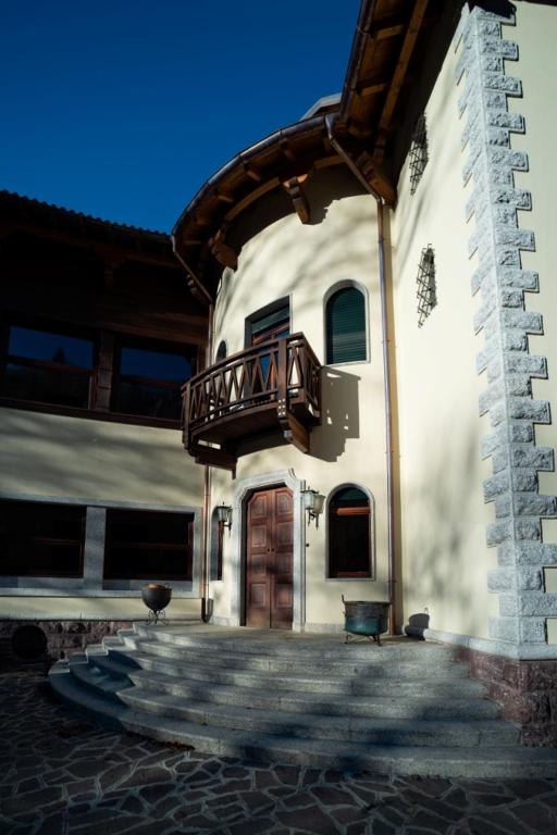 Budova, kde se bed and breakfast nachází