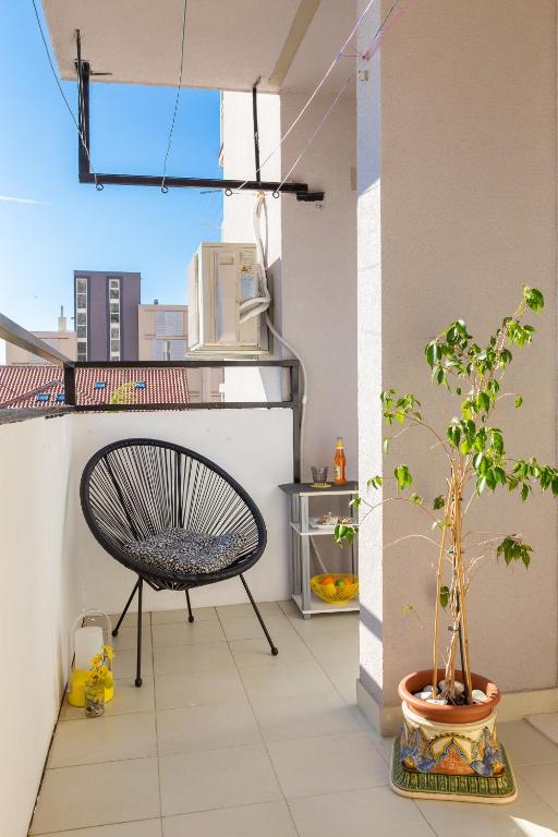Balkón alebo terasa v ubytovaní Bounty Apartment