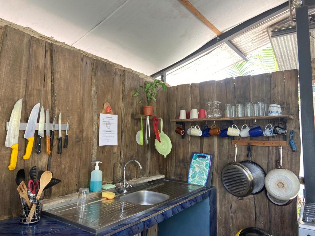 Fotografie z fotogalerie ubytování Rooms & Pool Macaws v destinaci Uvita