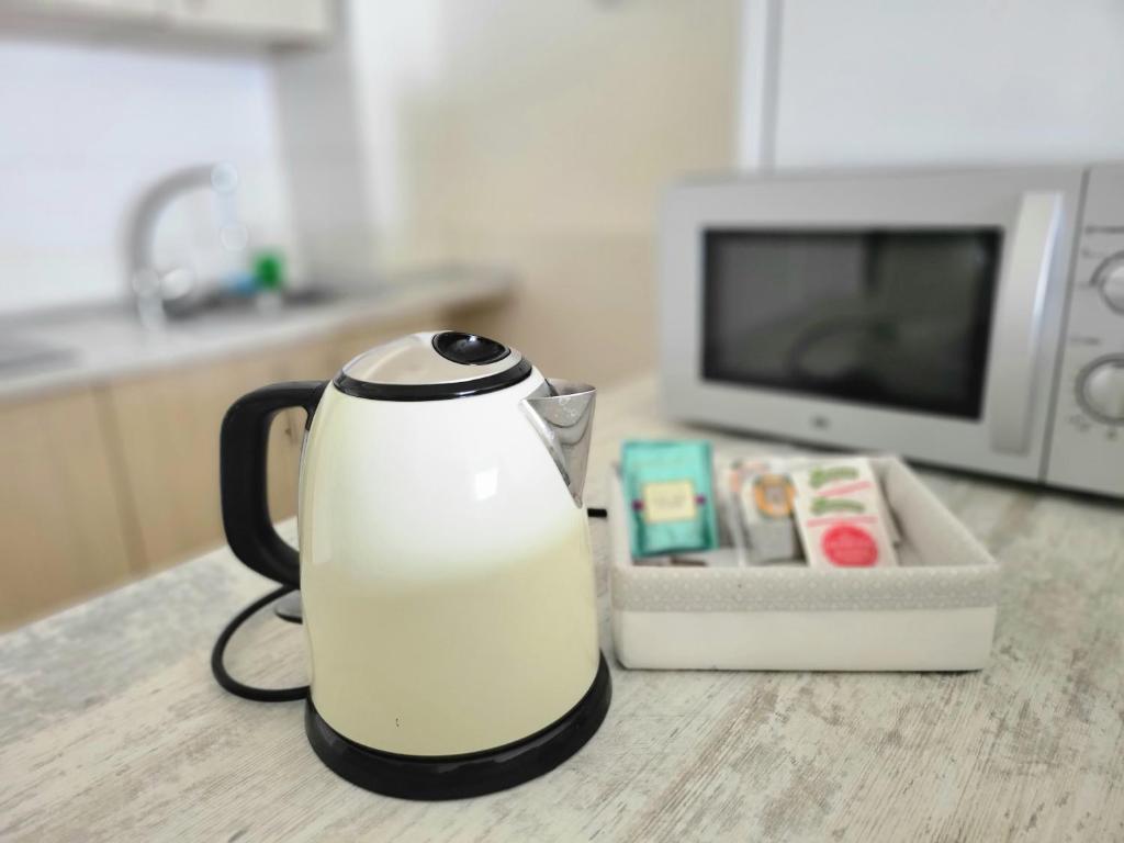 Kuchyň nebo kuchyňský kout v ubytování Apartamento SOLSILK