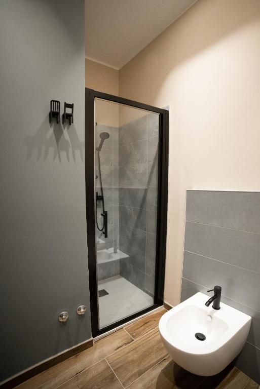 Koupelna v ubytování BuonVivere House