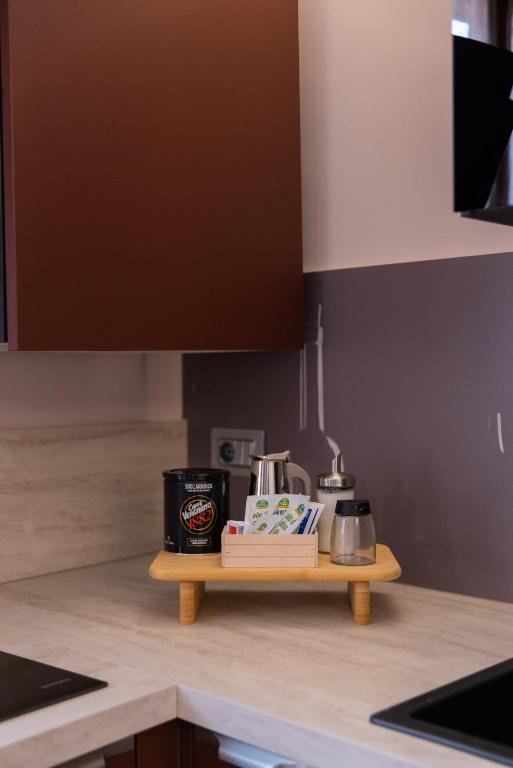 Kuchyň nebo kuchyňský kout v ubytování BuonVivere House