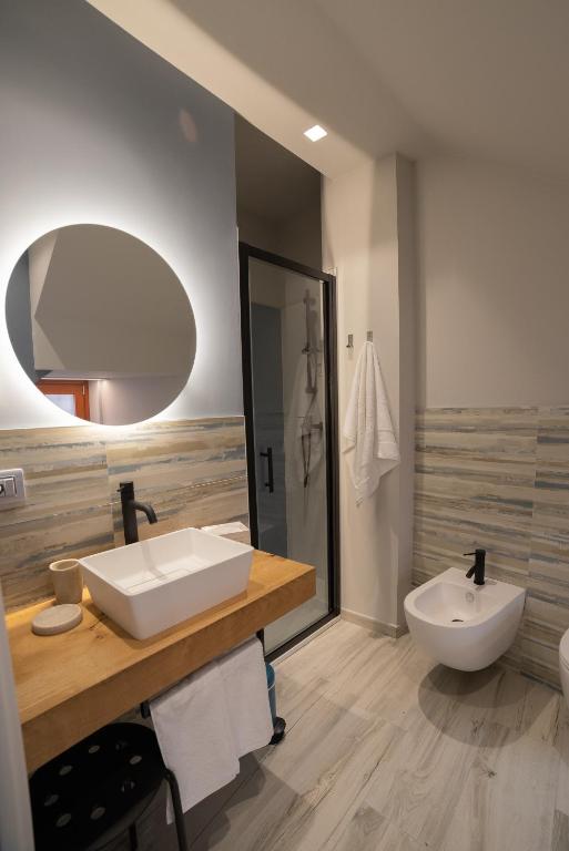 Koupelna v ubytování BuonVivere House