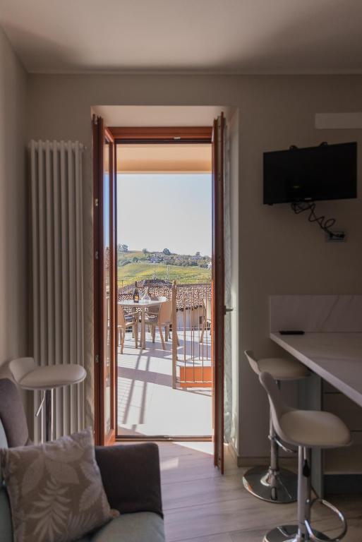 Posezení v ubytování BuonVivere House