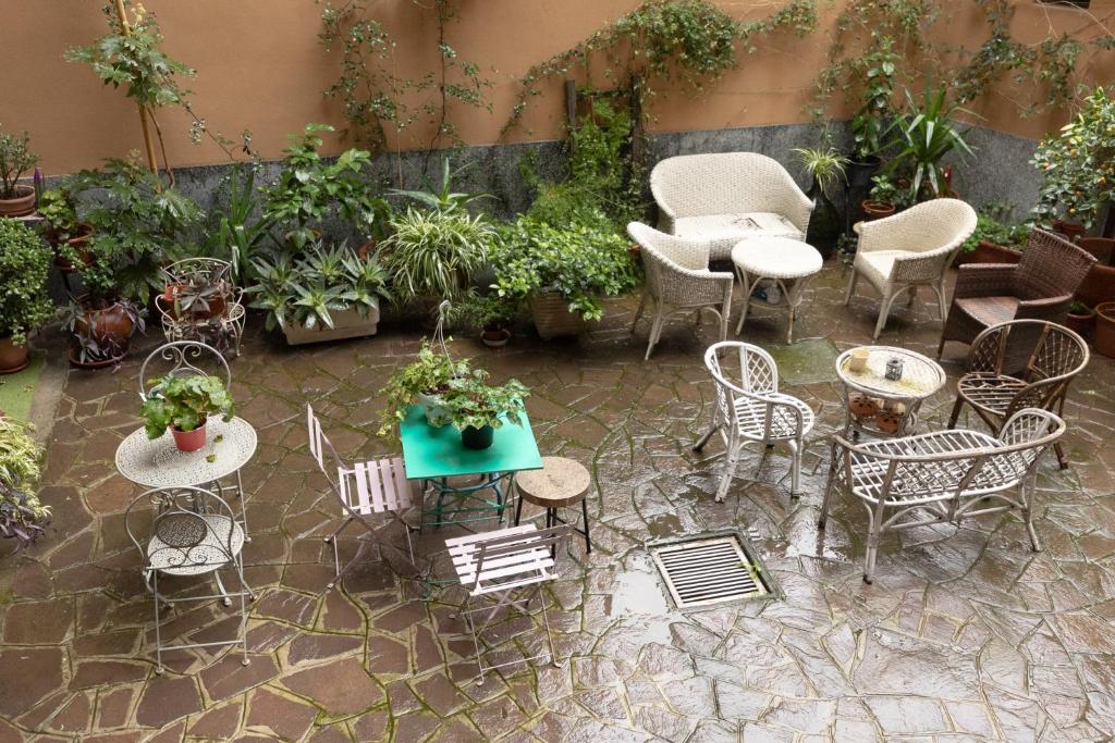 Zahrada ubytování BAGNO PRIVATO - stanza doppia
