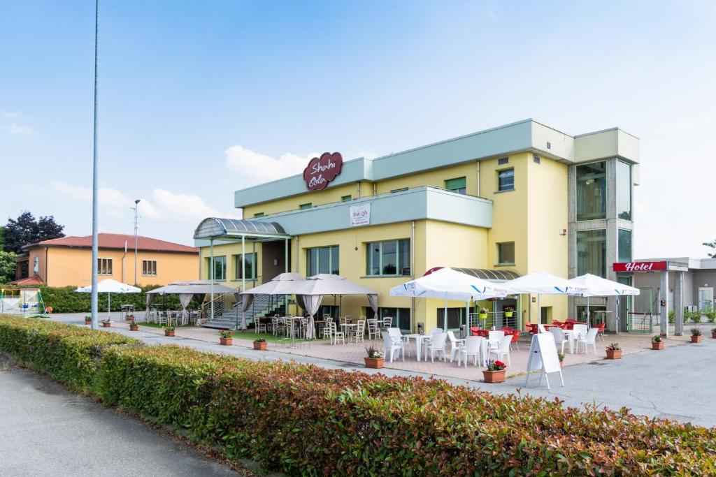 Budova, kde se hotel nachází