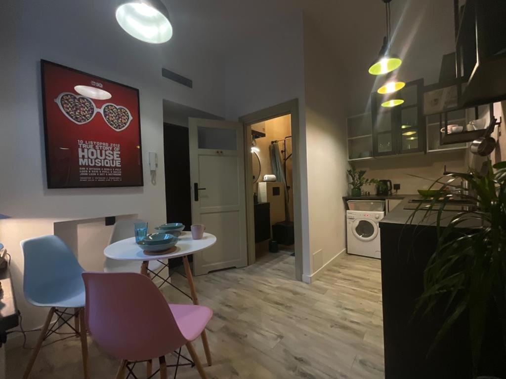 Kuchyňa alebo kuchynka v ubytovaní Apartment Ida, Kazimierz center