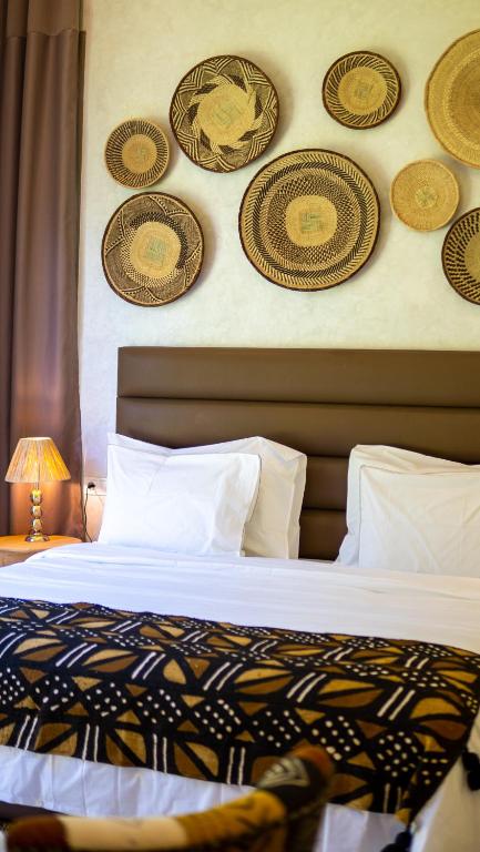 Posezení v ubytování Riad villa saphir & SPA