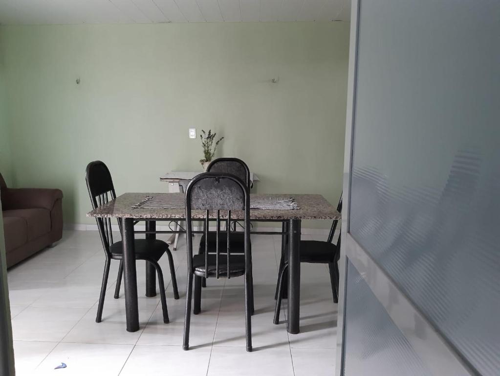 Posezení v ubytování Pousada do joaquimxdarc