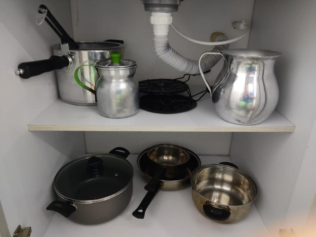 Kuchyň nebo kuchyňský kout v ubytování RICAURTE, Moderno, confortable apto, AC, Parquead, Wifi