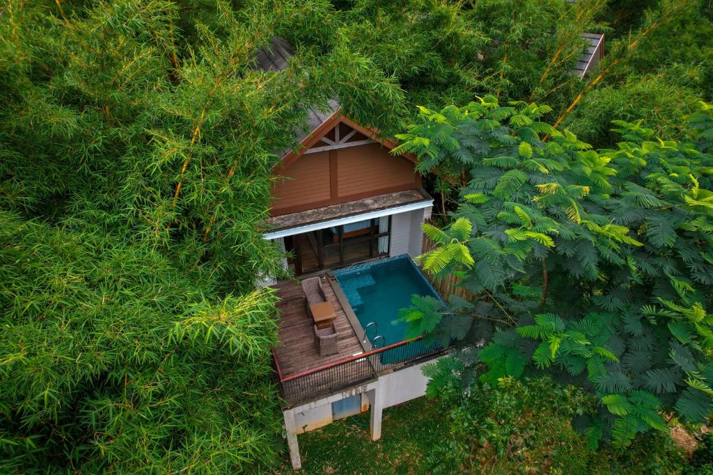 Zahrada ubytování Morickap Resort