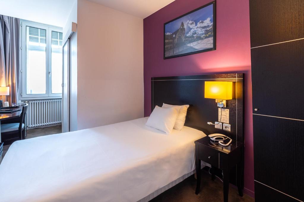 Hôtel Le Mondon Metz - Einzelzimmer Mit Dusche (mit Klimaanlage)