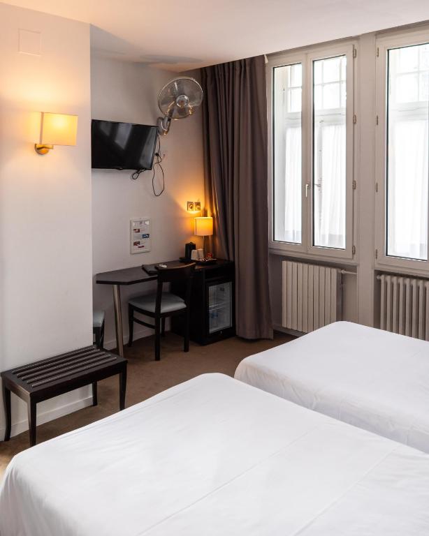Hôtel Le Mondon Metz - Habitación Doble Con Cama Supletoria