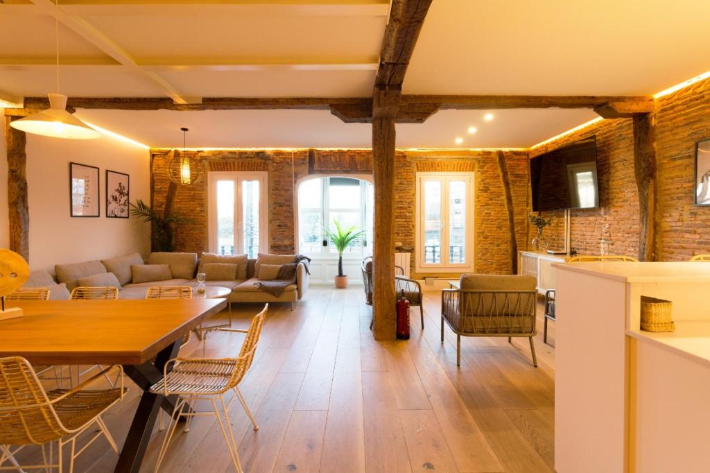 Kuchyň nebo kuchyňský kout v ubytování New Abando AC by Staynnapartments