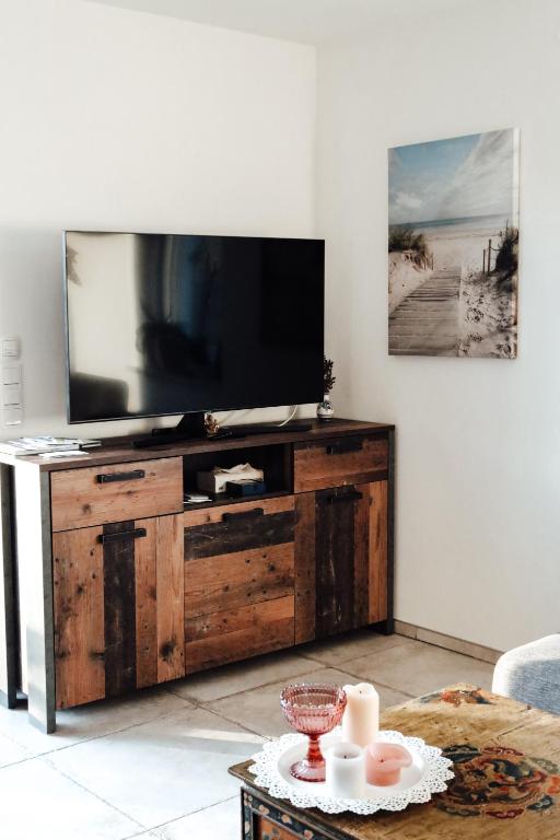 TV a/nebo společenská místnost v ubytování Vulkanland Stoeckel - Feldbach
