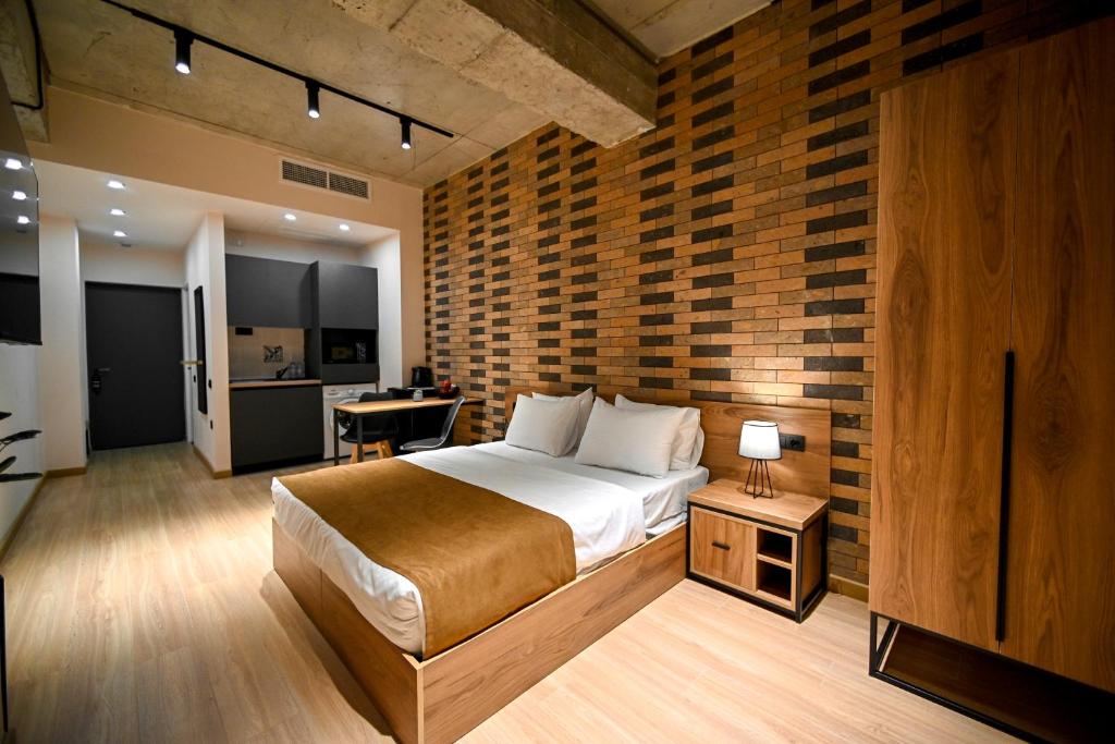 Postel nebo postele na pokoji v ubytování Rooms Apart-Hotel by RED