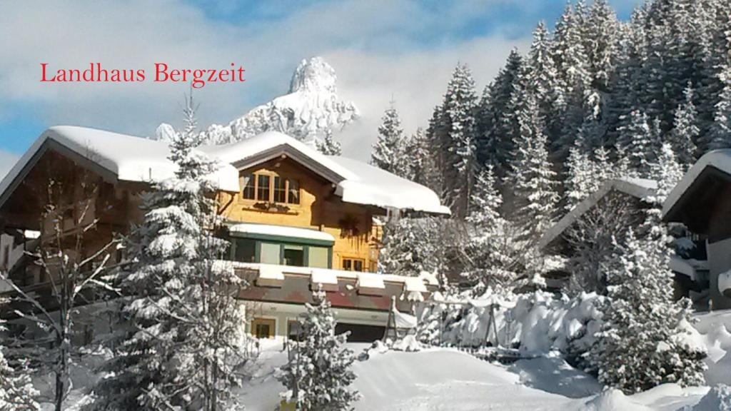 Landhaus Bergzeit v zimě