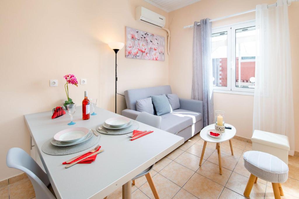 Posezení v ubytování Xenia House