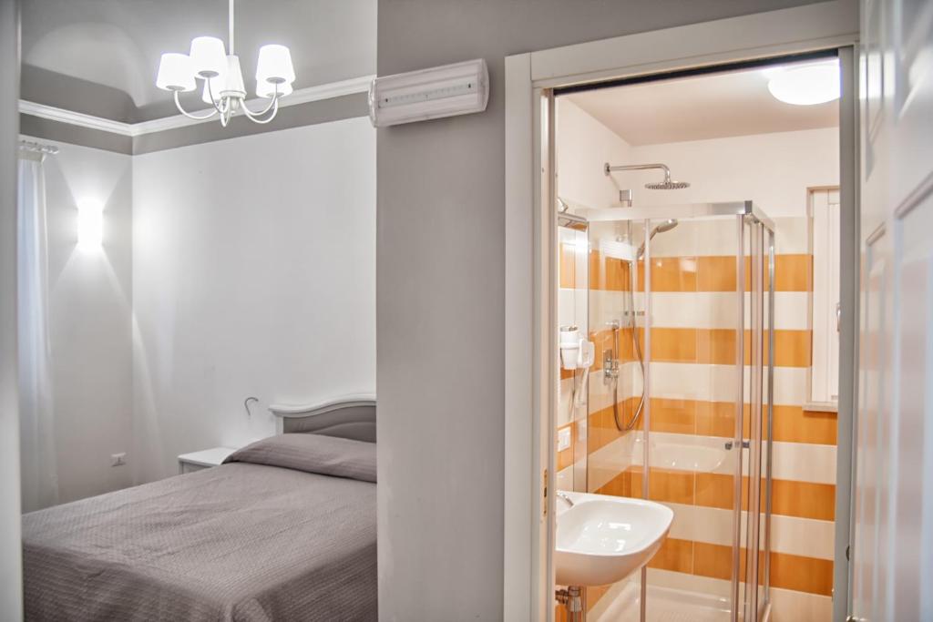 Koupelna v ubytování Residenza Le Zagare