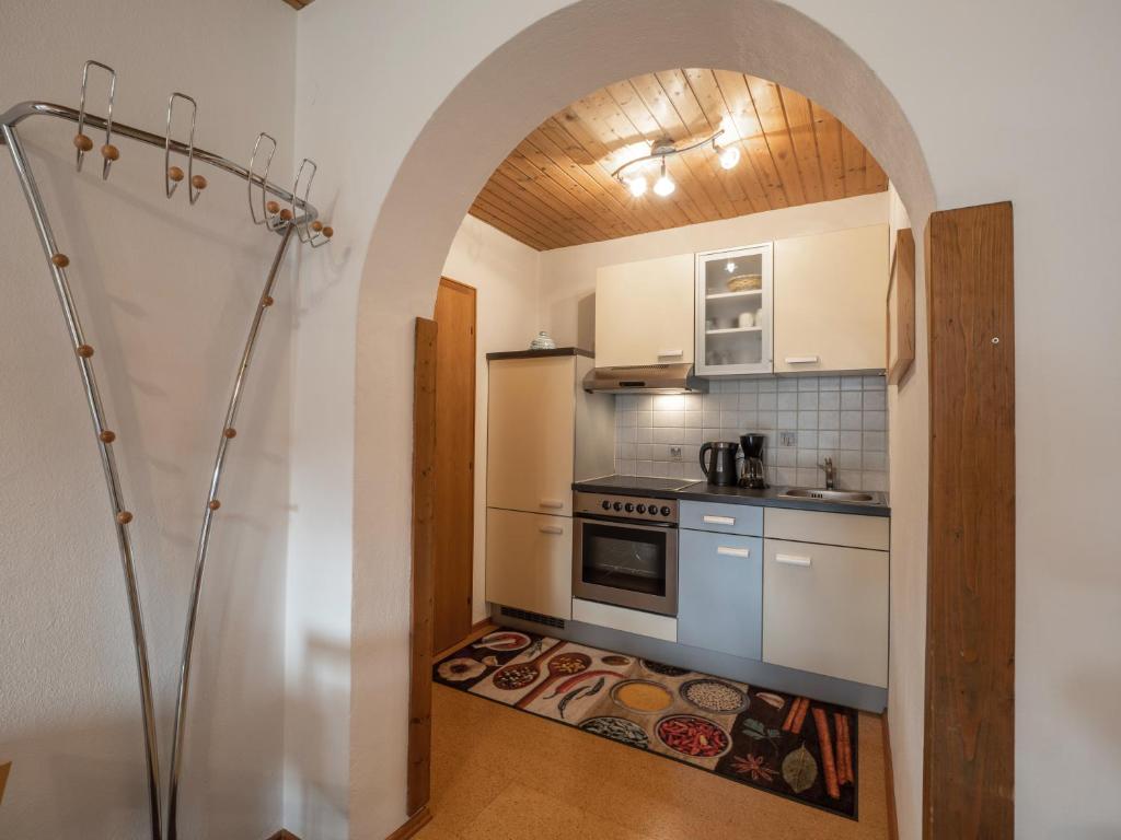 Kuchyň nebo kuchyňský kout v ubytování Landhaus Elfi