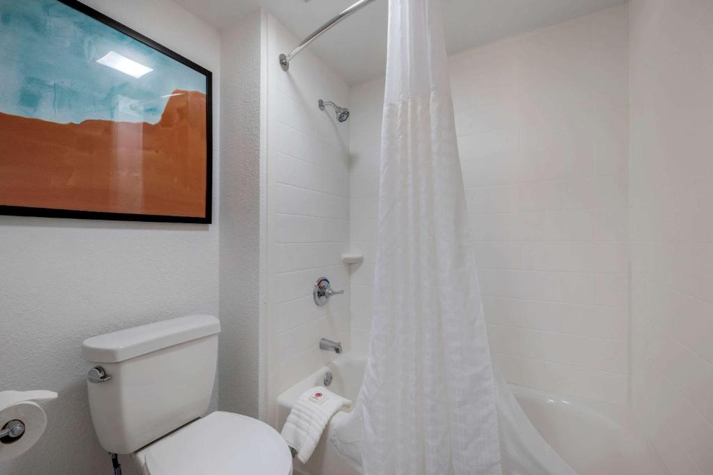Koupelna v ubytování Comfort Inn