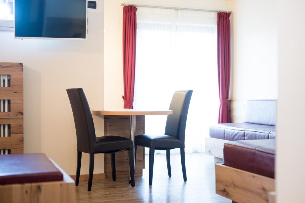 Posezení v ubytování Hotel Crepei