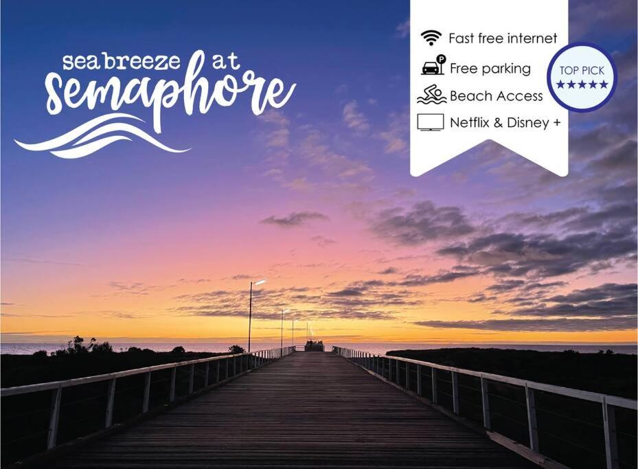 Seabreeze at Semaphore 7 Beachside apartment, Semaphore (updated