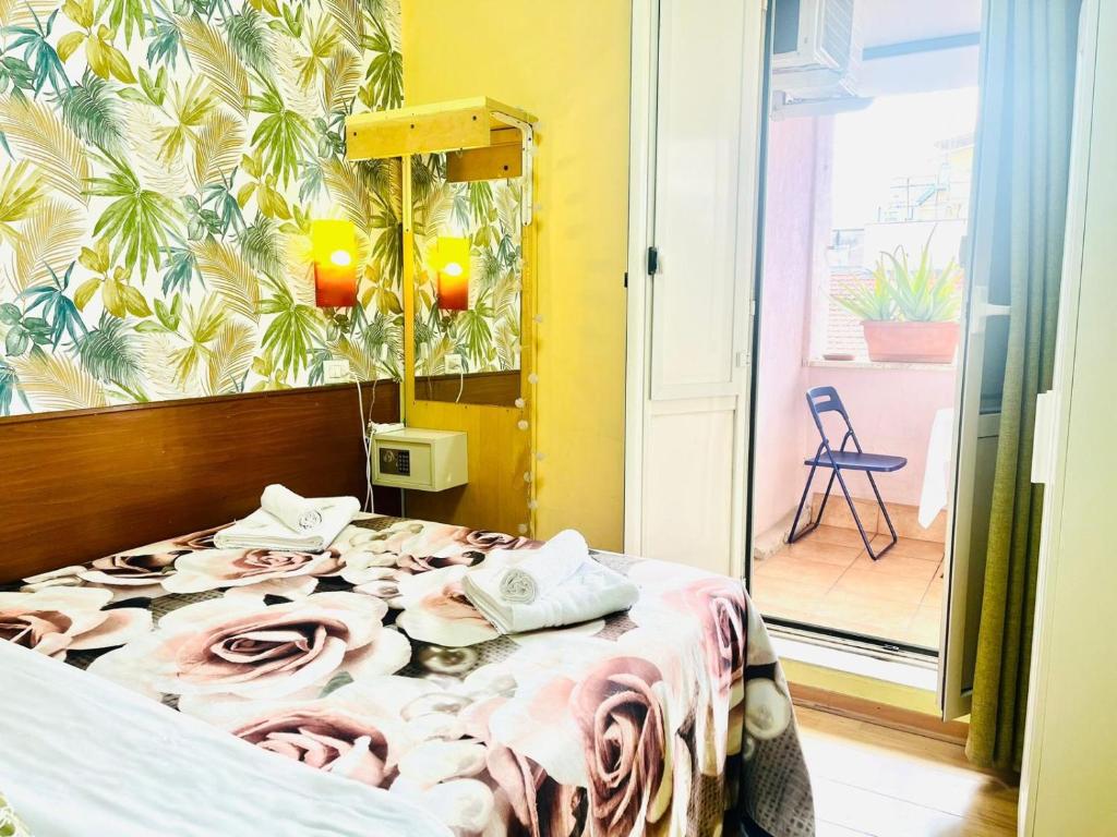 Łóżko lub łóżka w pokoju w obiekcie Green Guesthouse
