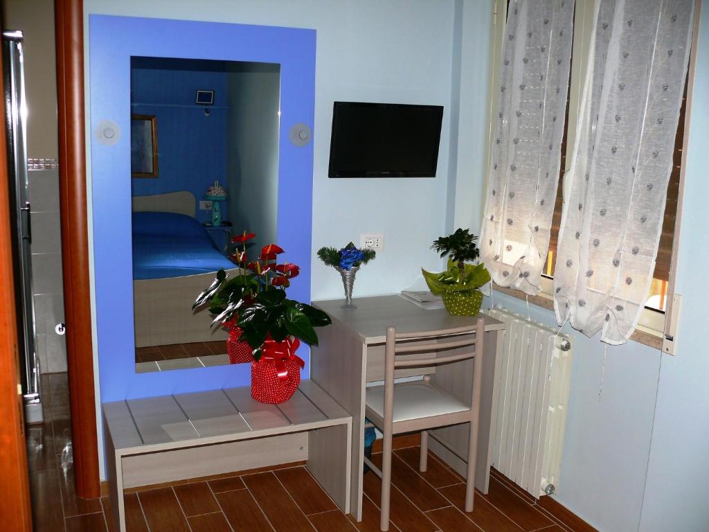 TV a/nebo společenská místnost v ubytování B&B Max