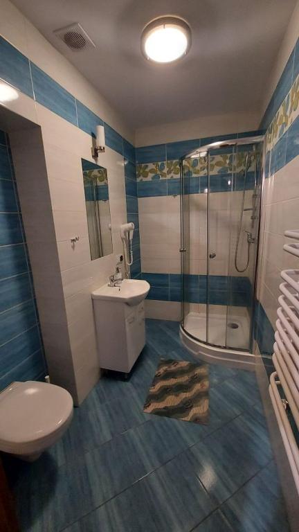 Kúpeľňa v ubytovaní Apartamenty Suzyw Pilsko