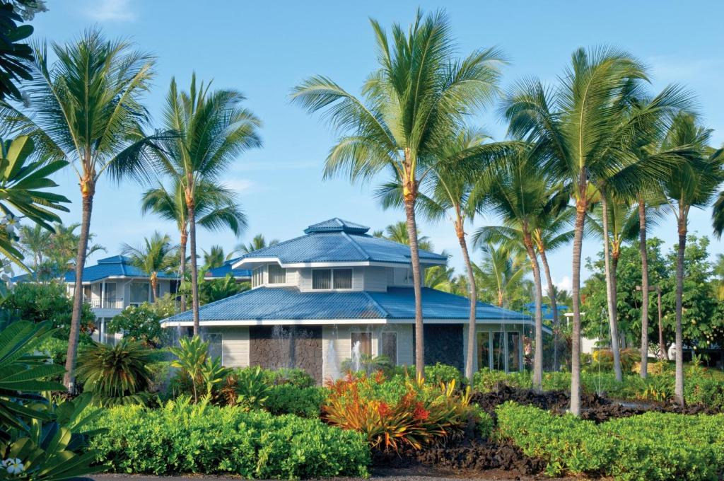 Zahrada ubytování Wyndham Mauna Loa Village