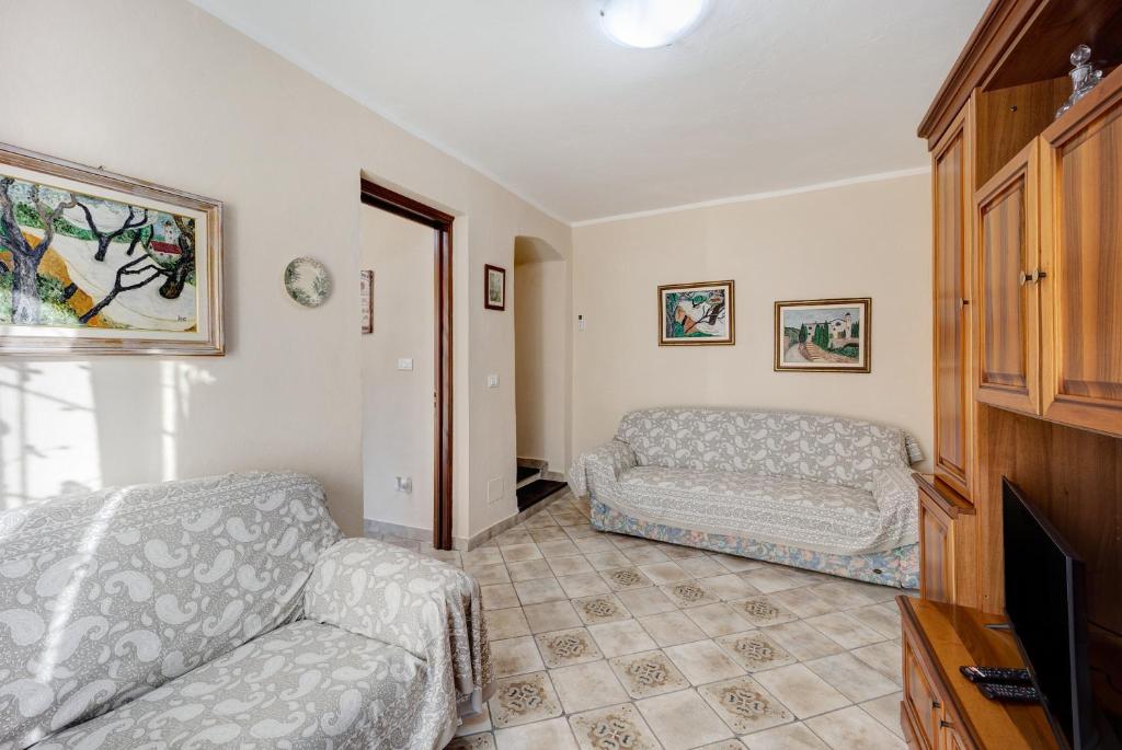 Posezení v ubytování Agriturismo U'Spigu Nonna Annetta