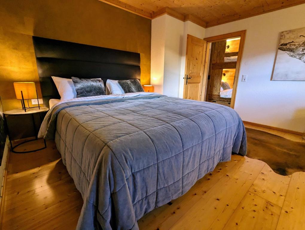 Postel nebo postele na pokoji v ubytování Chalet Sonnberg