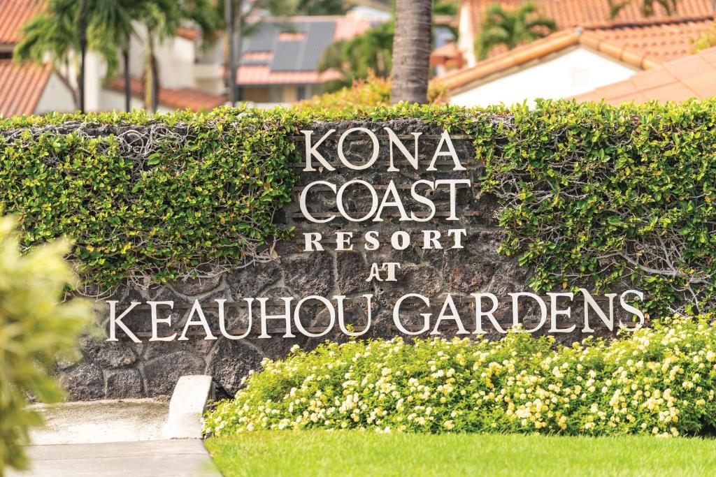 Zahrada ubytování Kona Coast Resort