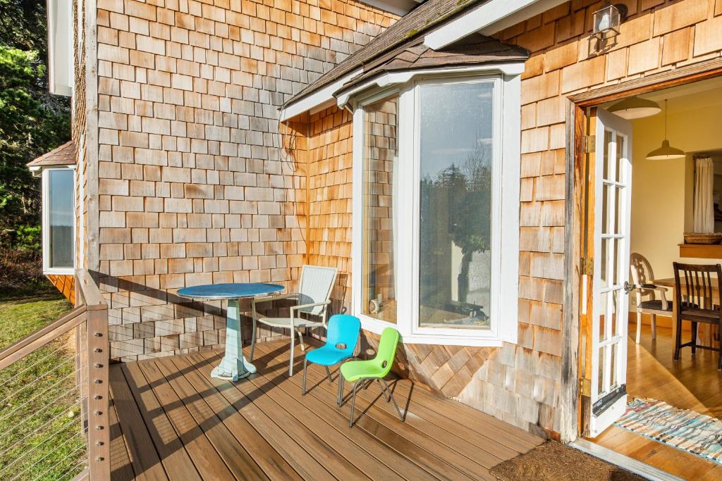Balkón nebo terasa v ubytování Milagra Guest House