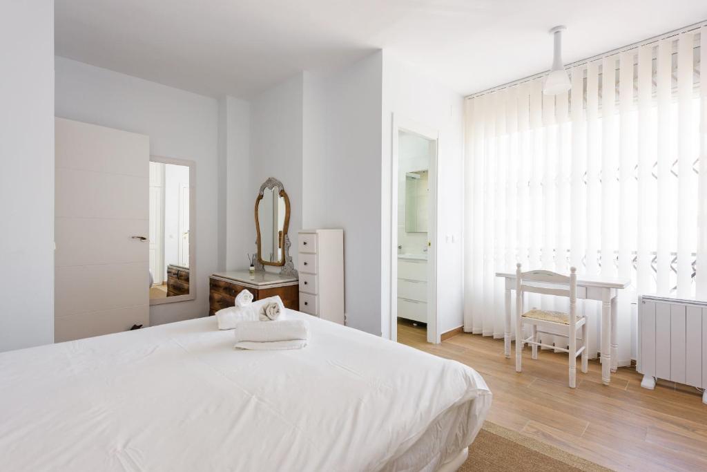 Postel nebo postele na pokoji v ubytování Stay U-nique apartment Venezuela