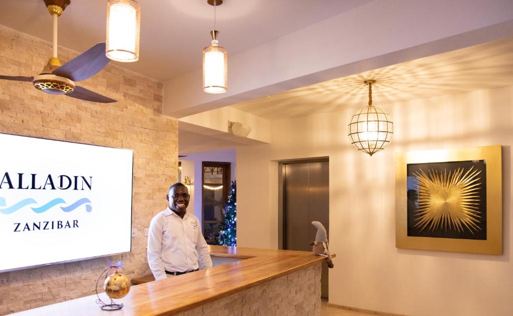 Certifikát, hodnocení, plakát nebo jiný dokument vystavený v ubytování Alladin Boutique Beach Hotel and SPA Zanzibar
