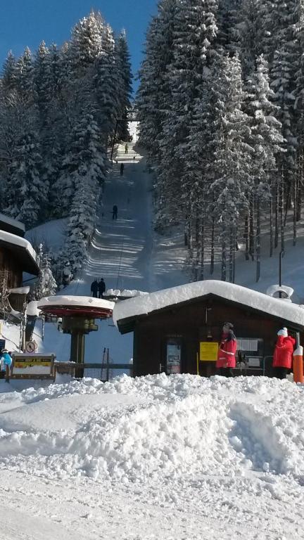 Landhaus Bergzeit v zimě
