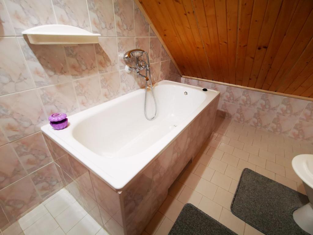 Kúpeľňa v ubytovaní Willa przy Strumyku
