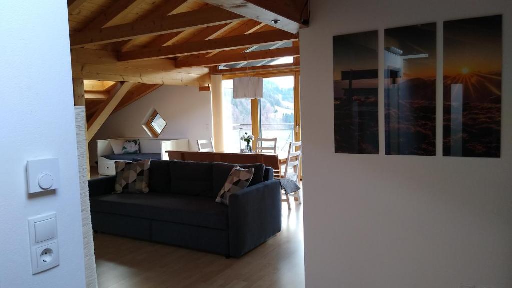 Posezení v ubytování Apartment Hohenwerfen