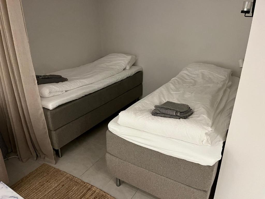 Postel nebo postele na pokoji v ubytování Plomben B