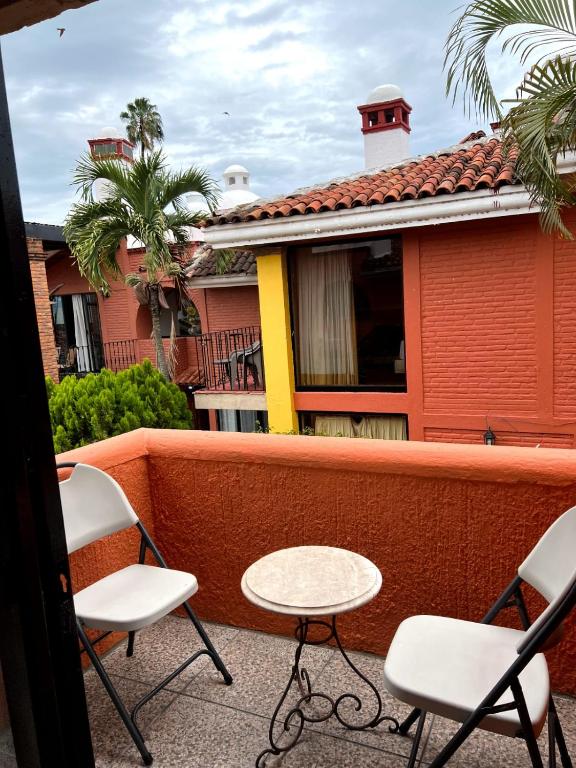 Balkón nebo terasa v ubytování Hotel Villas Ajijic, Ajijic Chapala Jalisco