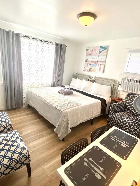 Postel nebo postele na pokoji v ubytování Cobmin Ridge Motel