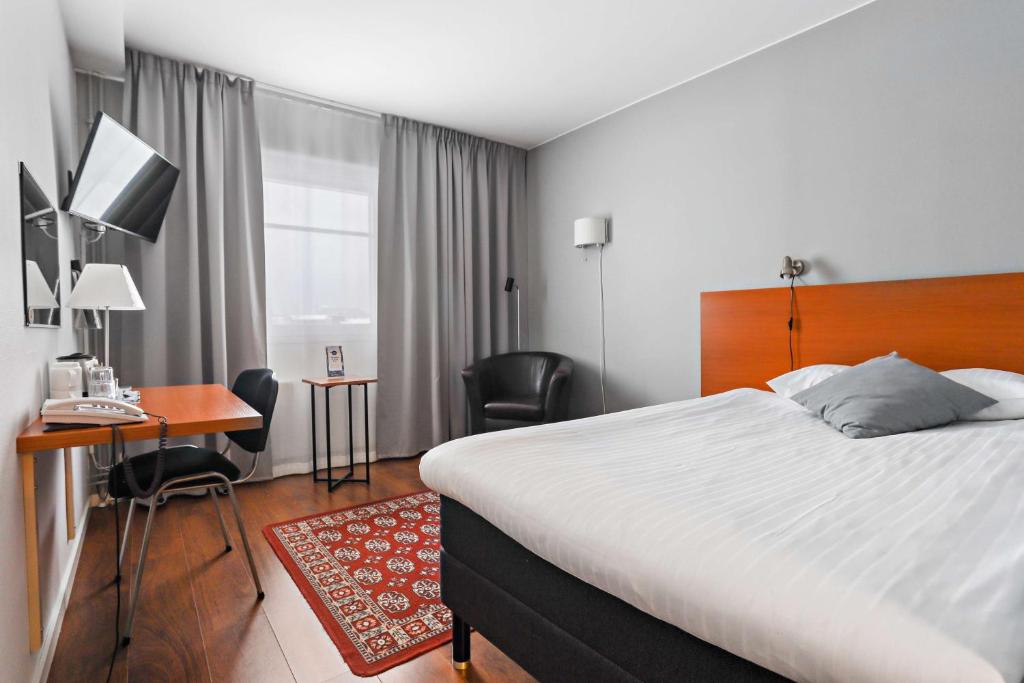 Postel nebo postele na pokoji v ubytování Best Western Hotel Botnia