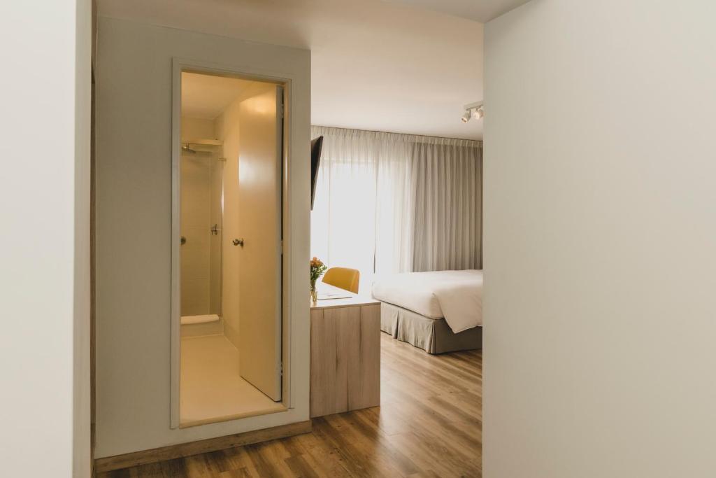 Koupelna v ubytování ARTE HOTEL Lima