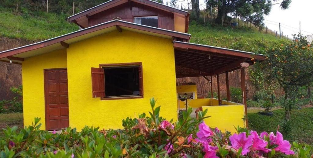 En have udenfor Chalé Limoeiro á 15 minutos de Gonçalves MG