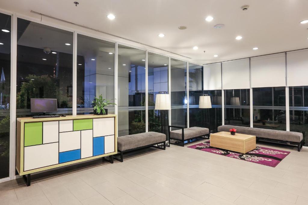 Posezení v ubytování Hotel Citradream Semarang